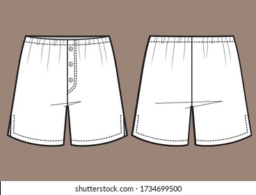 Pantalones de boxys masculinos