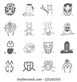 Vector Sketch Monsters - 2