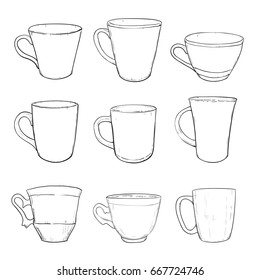 Old Cup Stock Vectors, Images & Vector Art | Shutterstock