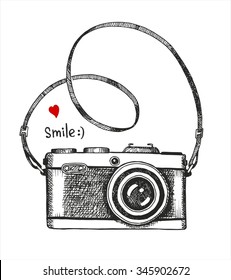 100000 Vintage camera drawing Vector Images  Depositphotos