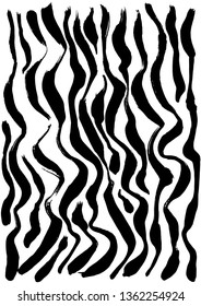 vector skin texture of animal skin tiger zebra