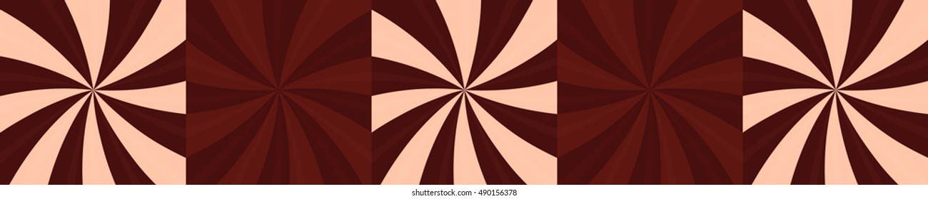 Vector skinali, kitchen apron - chocolate whirlpool. Abstract collage. Design for kitchen furniture.