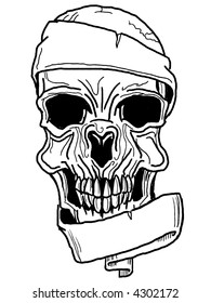 Vector skull