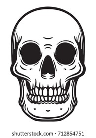 vector skull