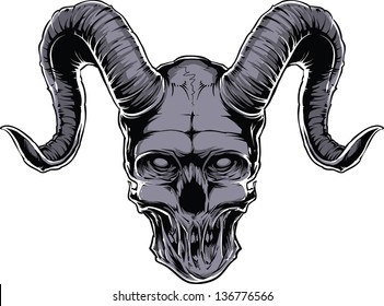 Vector Skull artwork