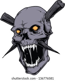 Vector Skull artwork