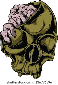 Vector Skull artwork