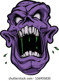 Vector skull artwork