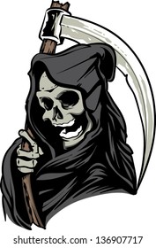 Vector skull artwork