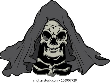 Vector skull artwork