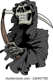 Vector skull artwork