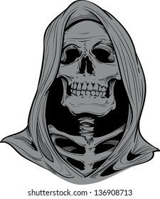 Vector skull artwork