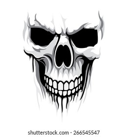 Vector skull artwork