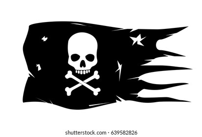 vector skull with crossed bones