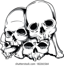 Vector Skull Illustration