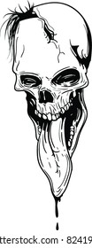 Vector Skull Illustration