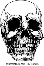 Similar Images, Stock Photos & Vectors of Vector skull illustration