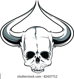 Vector Skull Illustration