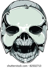 Vector skull illustration