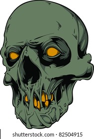 Vector skull illustration