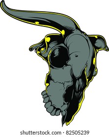 Vector skull illustration
