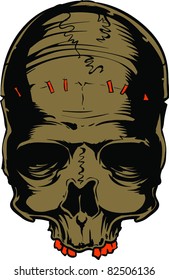 Vector Skull Illustration
