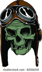 Vector skull illustration