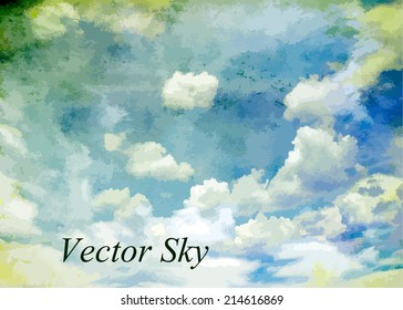 Vector sky