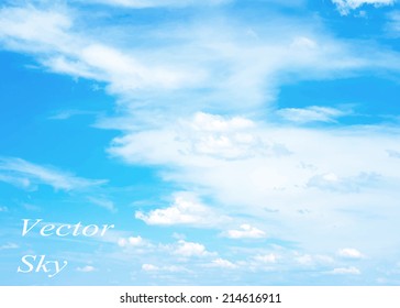 Vector sky