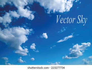 Vector sky