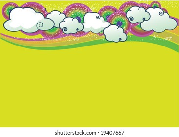 vector sky background