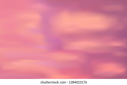 Vector of the sky during sunset.and Colorful beautiful and softness of the clouds. And the atmosphere in the evenings and is used as an illustration or background.