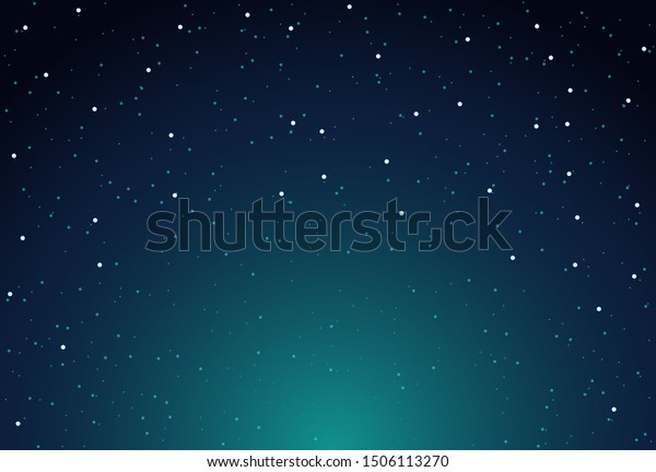 ベクター空の星の背景夜 星空宇宙の壁紙 のベクター画像素材 ロイヤリティフリー