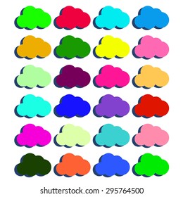 vector sky weather background climate nature rain