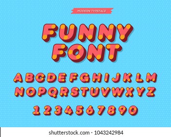 Vector Slanted 3d Sans Serif Alphabet Stock Vector (Royalty Free ...