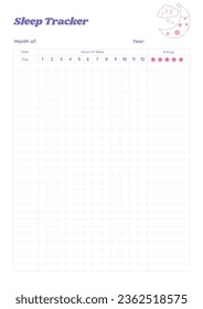 Vector Sleep Planner Templates Weekly Monthly and Yearly Planners To Do List Goal Planner Habit Tracker
Related Tags