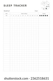 Vector Sleep Planner Templates Weekly Monthly and Yearly Planners To Do List Goal Planner Habit Tracker
Related Tags