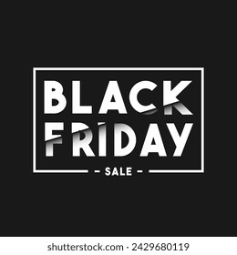 vector slices text style black friday festive sale banner