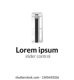 vector slider control. mixing control