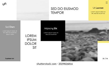 Vector slides for presentation. This You can be used for annual report and all type of company profile. Easy to edit and you can replace your own photos and color as well as text. Slide from set №2