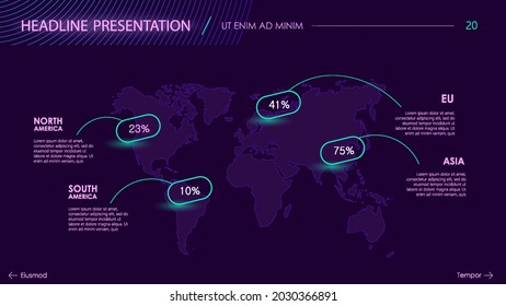 Vector slides for presentation. This You can be used for annual report and all type of company profile. Easy to edit and you can replace your own photos and color as well as text. Slide from set №4
