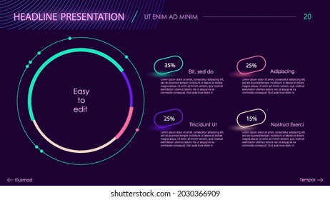 Vector slides for presentation. This You can be used for annual report and all type of company profile. Easy to edit and you can replace your own photos and color as well as text. Slide from set №4