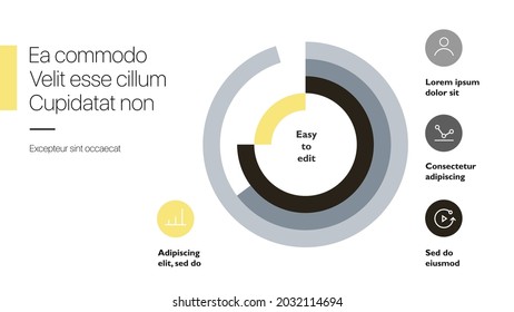 Vector slides for presentation. This You can be used for annual report and all type of company profile. Easy to edit and you can replace your own photos and color as well as text. Slide from set №5