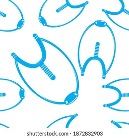 Icono de arma de disparo vectorial aislado en fondo blanco.