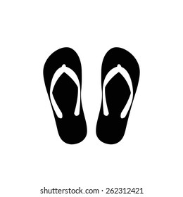 vector  of slippers