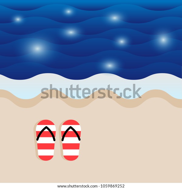 Get Vector Slippers On Beachlook Relax Stock Vector Royalty Free For iPhone Wallpaper Vector Slippers On Beachlook Relax Stock Vector Royalty Free Free
