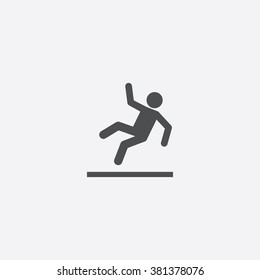 Vector Slippery Floor Icon