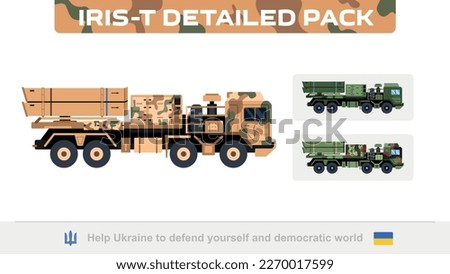 Vector IRIS–T SLM. Surface-to-air missile system. Air defense system. Antimissile system. IRIS-T system