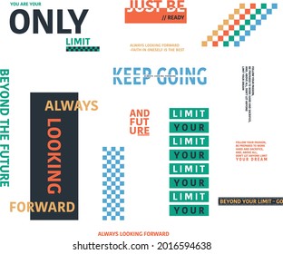 Vector Slogan Graphics For T Shirt Print