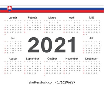 Germany 2021 Calendar Vector Design Template Stock Vector (Royalty Free ...